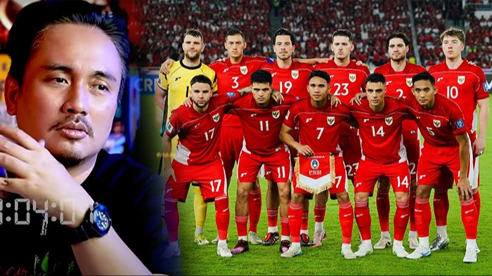 Denny Darko dan Pemain Timnas Indonesia