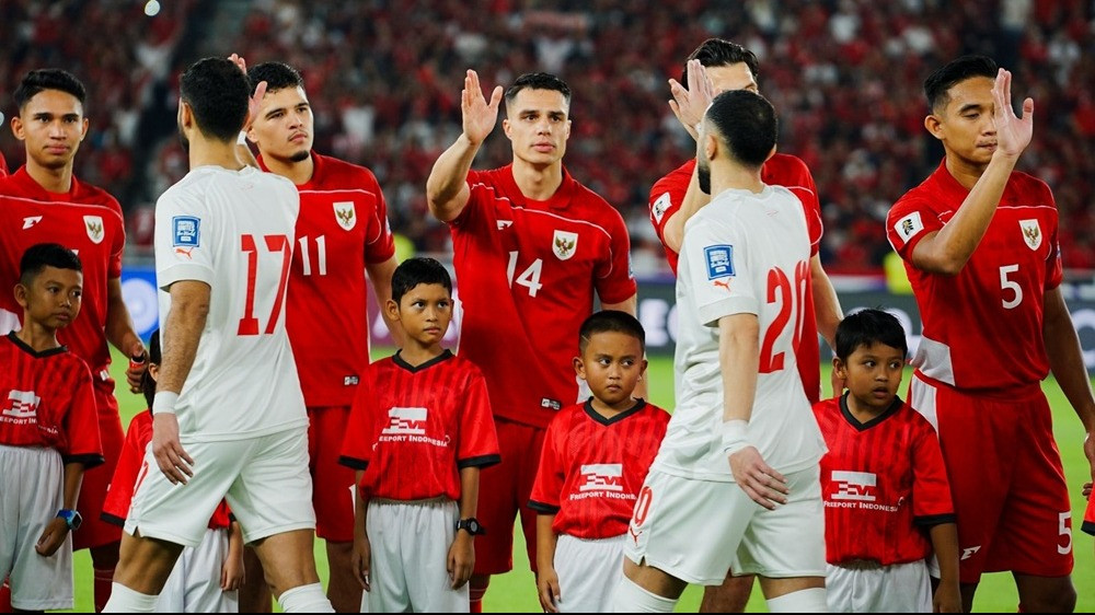 Joey Pelupessy main apik di laga debutnya bersama Timnas Indonesia