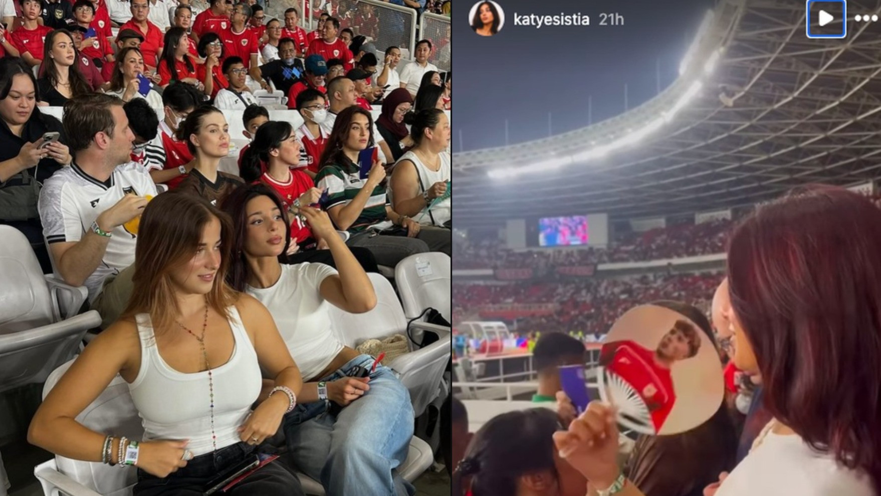 WAGs Timnas Indonesia, Kekasih Ole Romeny, Katy Esistia