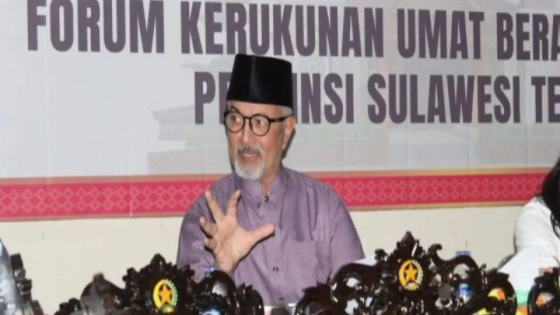 Ketua FKUB Sulawesi Tengah Zainal Abidin