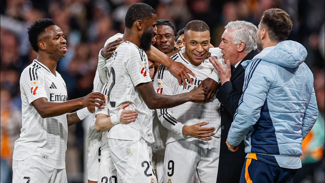 Kylian Mbappe mencetak dua gol saat Real Madrid kalahkan Leganes 3-2 di Santiano Bernabeu