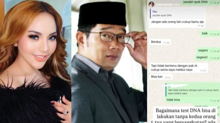 Ridwan Kamil dan Lisa Mariana
