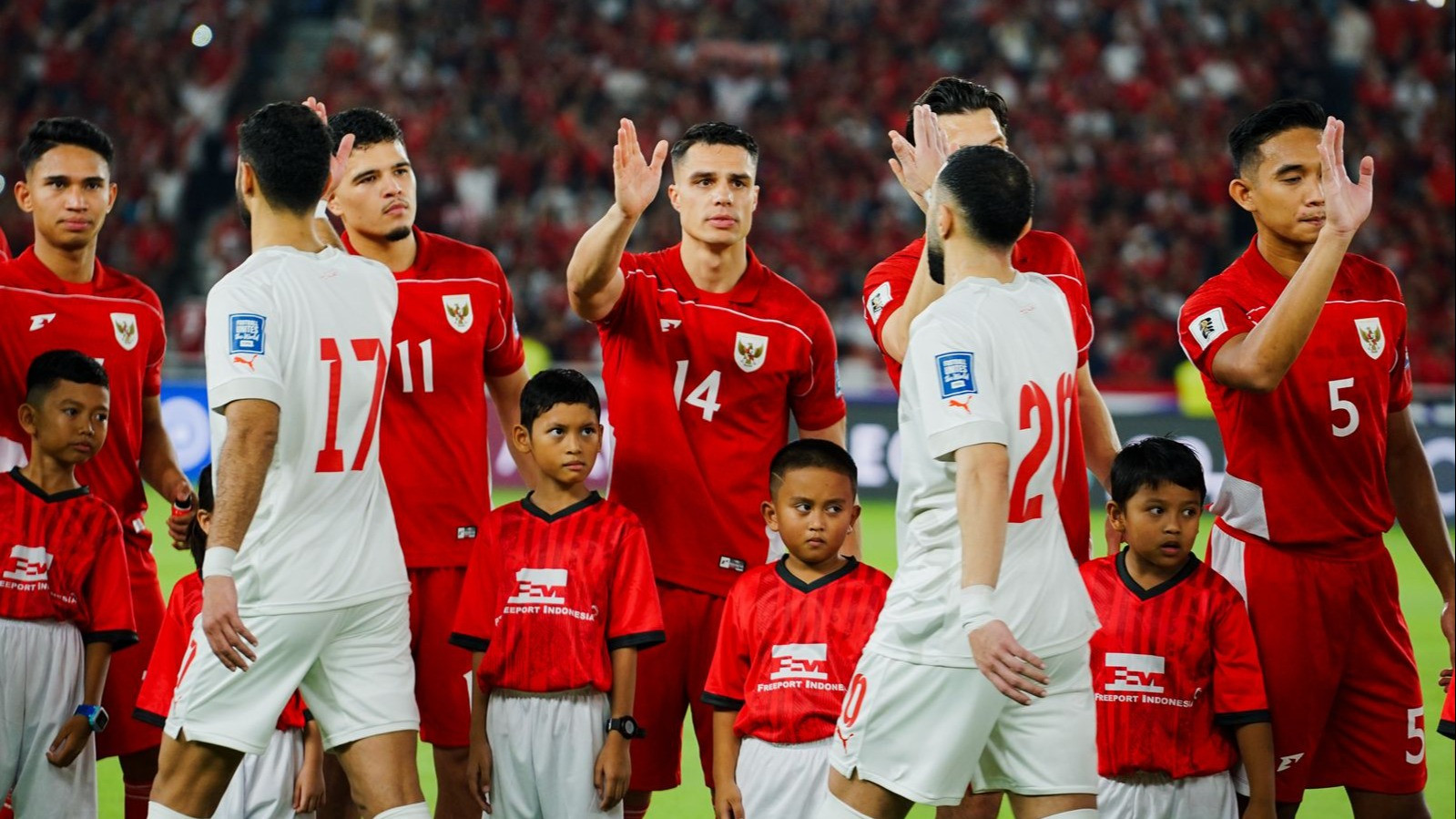 Pertandingan Timnas Indonesia saat Menghadapi Bahrain di Kualifikasi Piala Dunia 2026