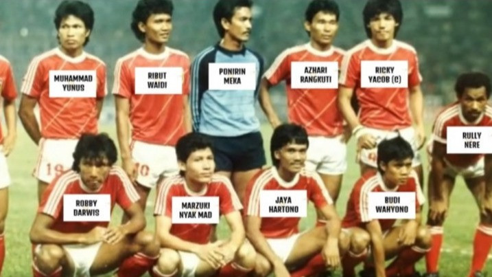 Skuad Timnas Indonesia era 1987
