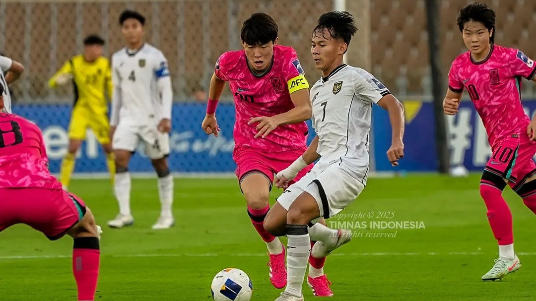 Hasil Pertandingan Timnas Indonesia U-17 vs Korea Selatan
