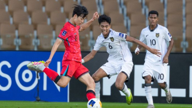 Timnas Indonesia vs Korea Selatan di Piala Asia U-17