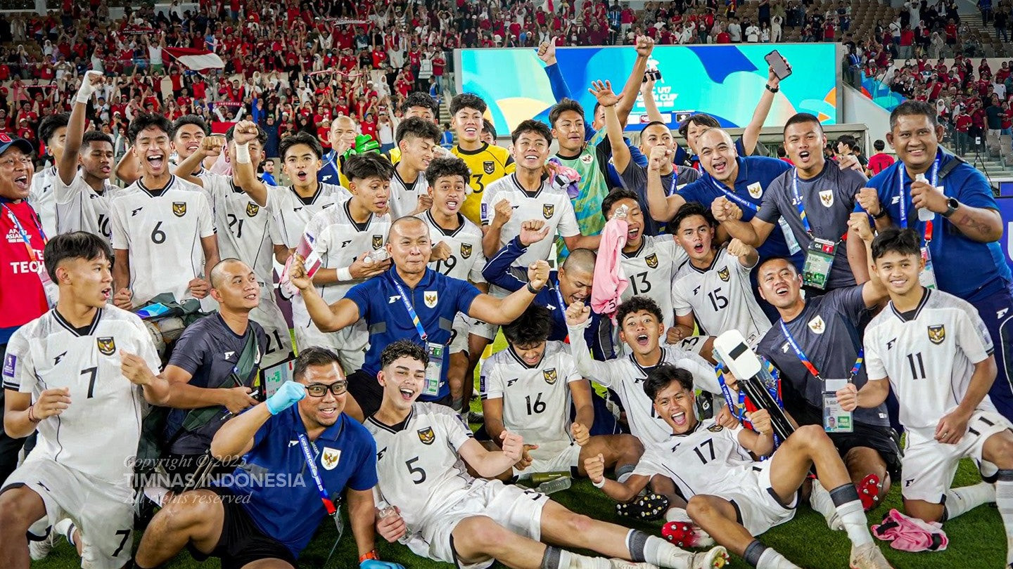 Timnas Indonesia di Piala Asia U-17