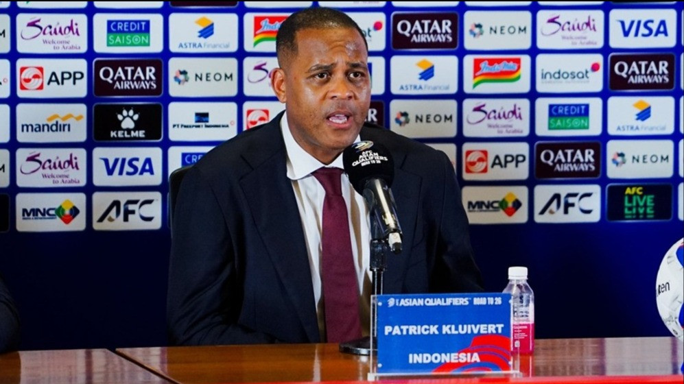 Pelatih Timnas Indonesia, Patrick Kluuivert.