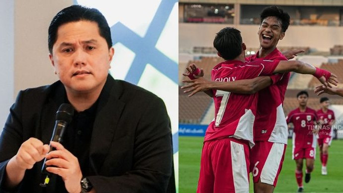 Erick Thohir dan Timnas Indonesia U-17
