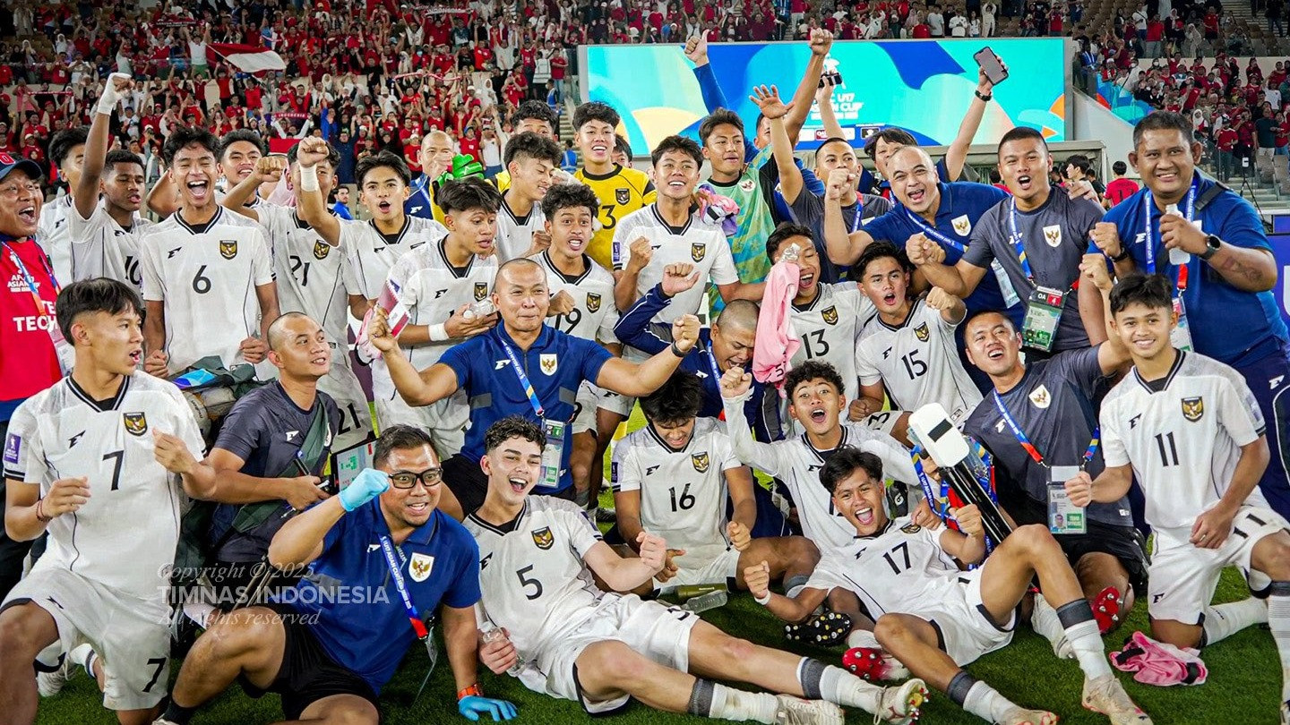 Timnas Indonesia lolos ke perempat final Piala Asia U-17