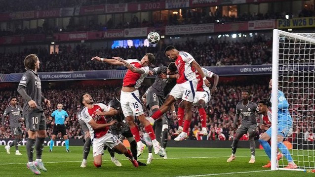 Arsenal vs Real Madrid di perempatfinal Liga Champions 2024-2025