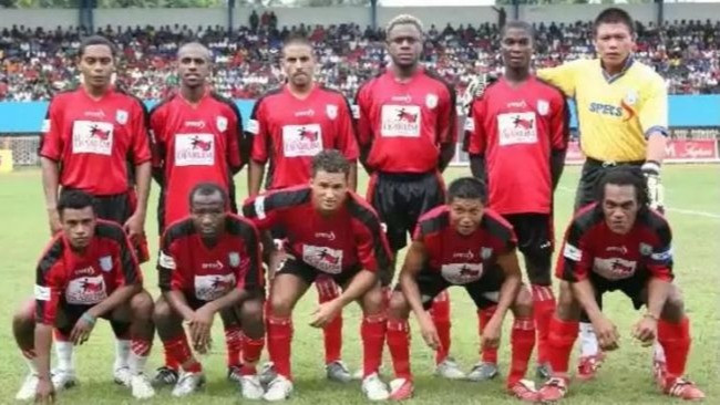 Christian Lenglolo saat memperkuat Persipura Jayapura