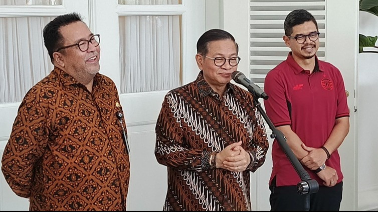Gubernur Pramono Anung temui skuad Persija Jakarta