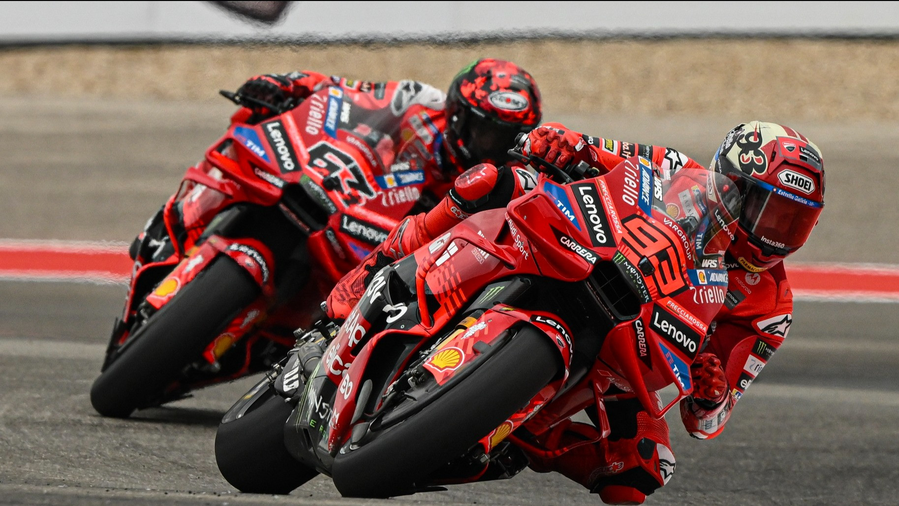 Marc Marquez dan Francesco Bagnaia