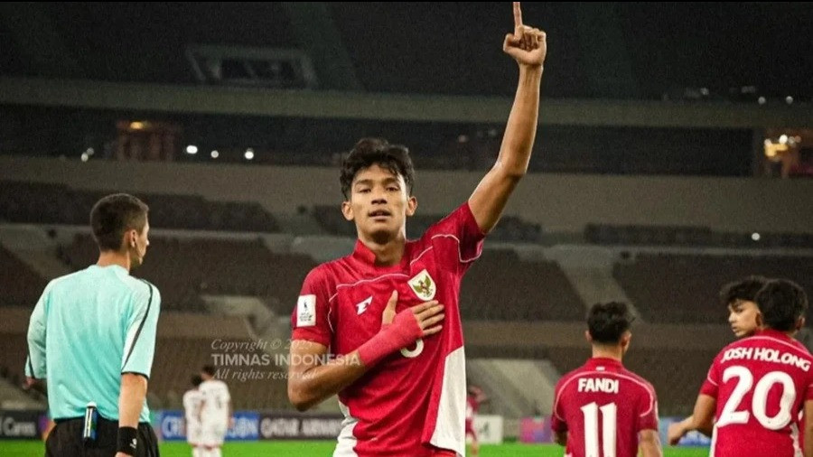 Evandra Florasta, pemain timnas Indonesia U-17 yang menjadi sorotan.