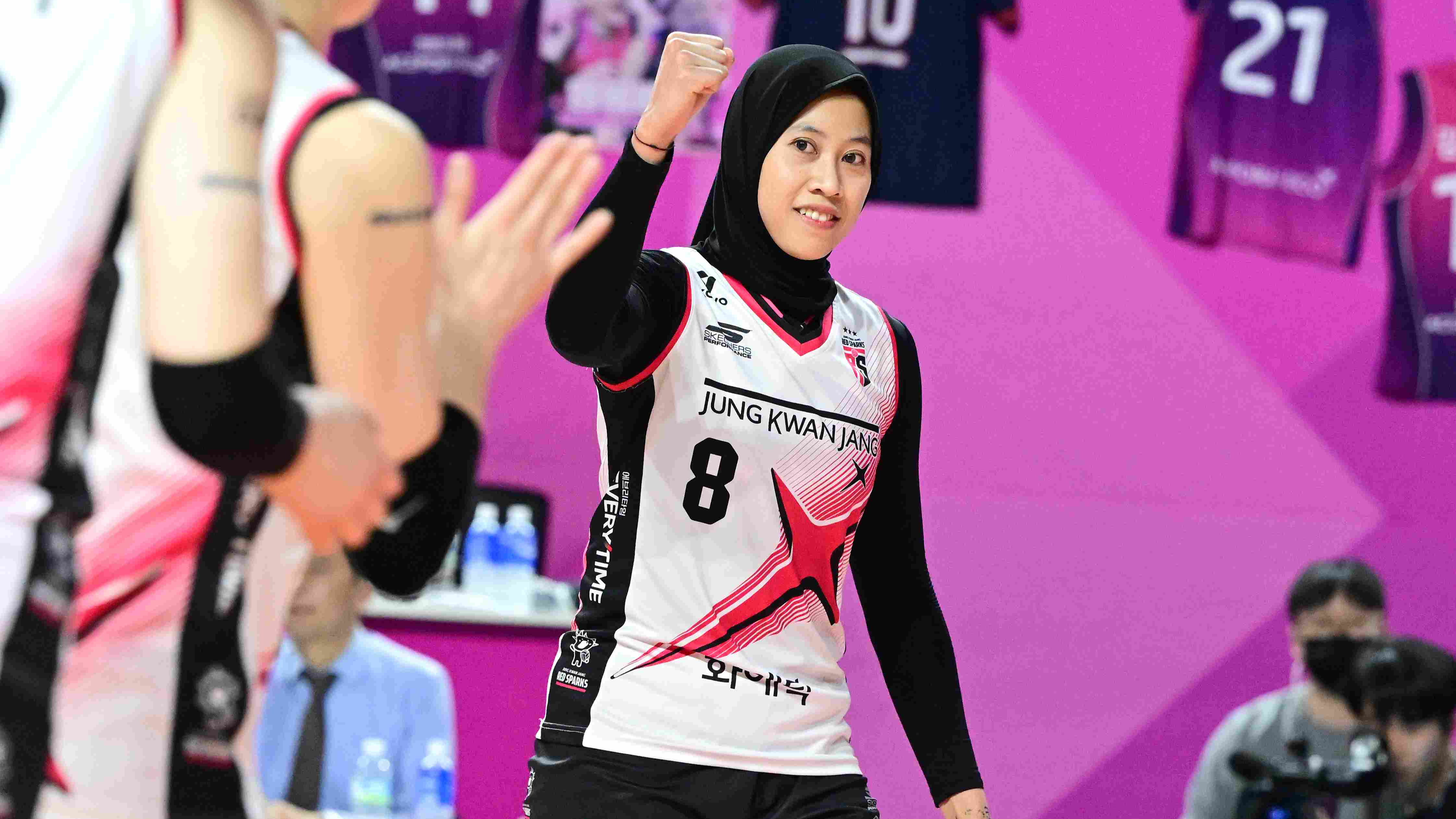 Pemain Red Sparks Megawati Hangestri