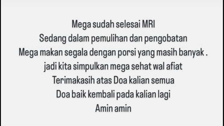 Sang bibi ungkap kondisi Megawati Hangestri setibanya di Indonesia.
