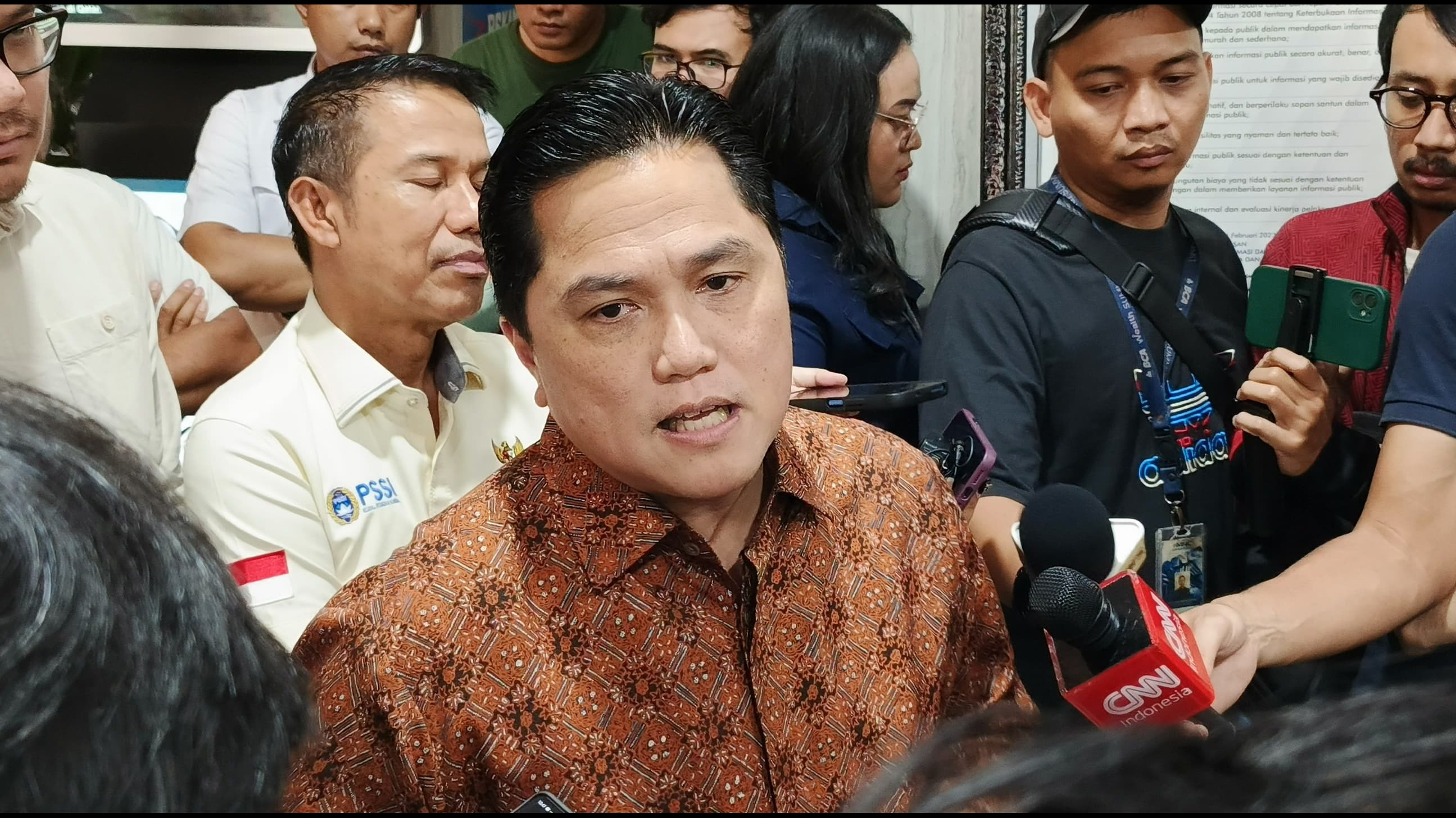 Ketua Umum PSSI, Erick Thohir