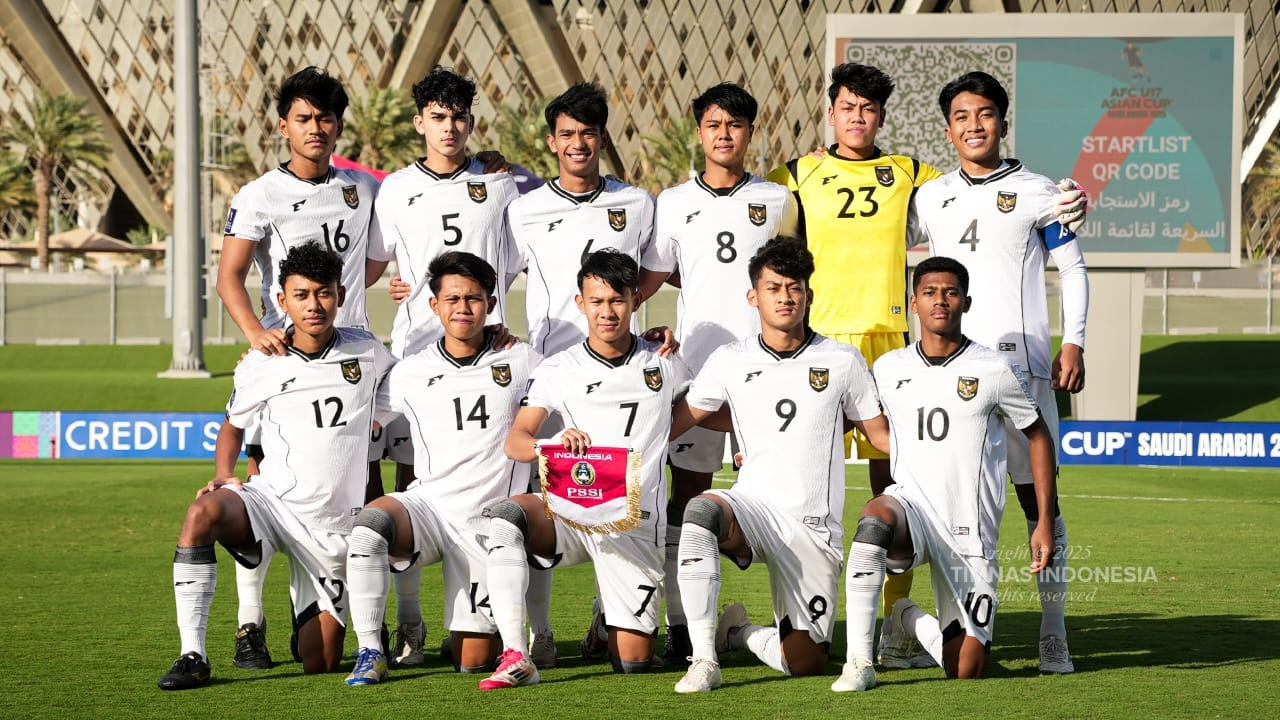 Timnas Indonesia U-17 Dibabat Habis Korea Utara 0-6 hingga Tersingkir dari Piala Asia U-17 2025