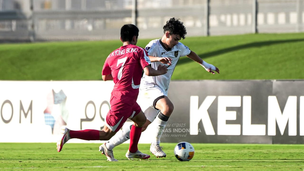 Timnas Indonesia U-17 vs Korea Utara di Piala Asia U-17 2025