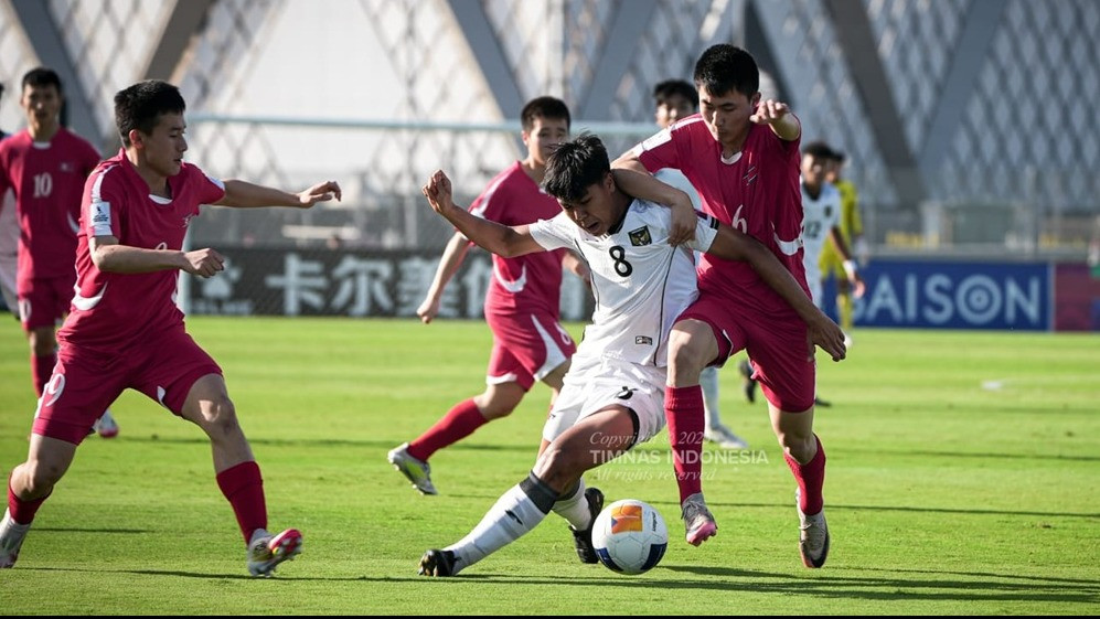 Timnas Indonesia U-17 dibantai Korea Utara