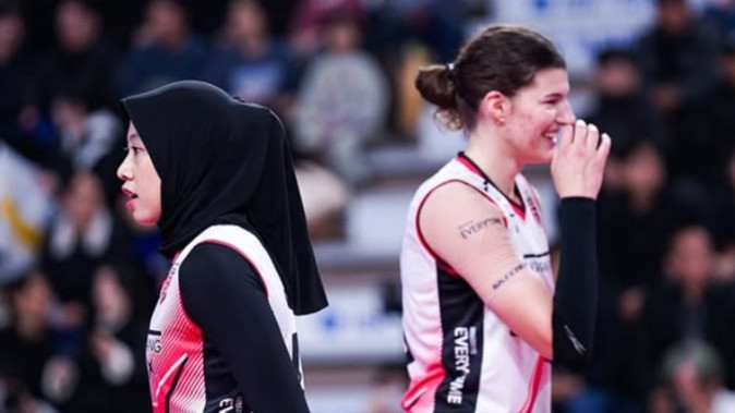 Megawati Hangestri dan Vanja Bukilic, Duo Meriam Red Sparks