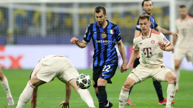 Gelandang Inter Milan, Henrikh Mkhitaryan saat Tampil di Liga Champions