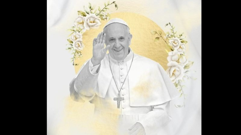 Akun Instagram Wakil Presiden Gibran Rakabuming memposting gambar Pais Fransiskus dalam rangka mengucapkan bela sungkawa atas wafatnya pemimpin Gereja Katolik Roma tersebut pada Senin (21/4/2025).