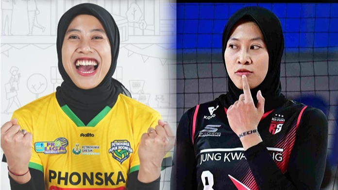 Tinggal Red Sparks, Megawati Hangestri Pertiwi resmi berseragam Petrokimia Gresik.