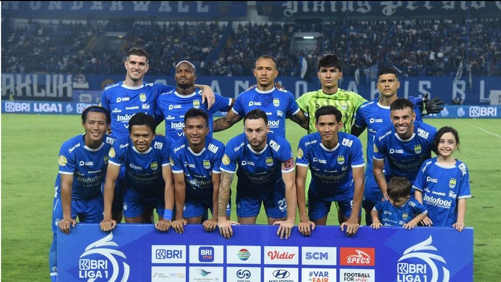 Daftar Susunan Pemain Persib vs PSS Sleman