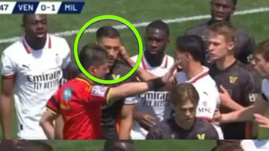 Jay Idzes Kena Jewer Tijjani Reijnders di Laga Venezia Vs Milan,  Netizen: Jagain Adik Gue di Timnas Indonesia Bro
            - galeri foto
