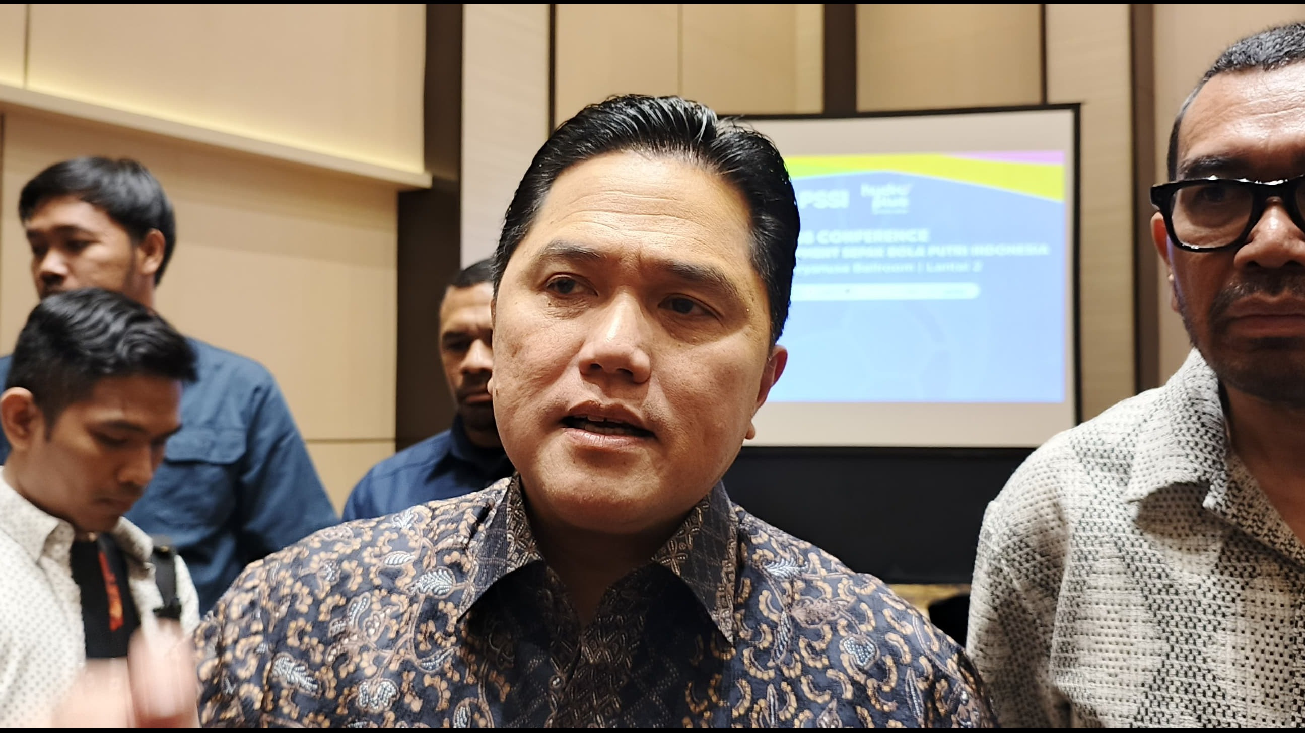 Erick Thohir Akhirnya Angkat Bicara soal Kabar Perubahan Masa Jabatan Ketum PSSI: Aturan FIFA Sudah Menentukan
            - galeri foto
