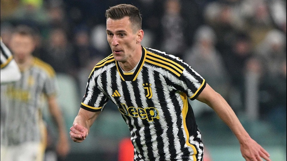 Pemain Juventus Arkadiusz Milik
