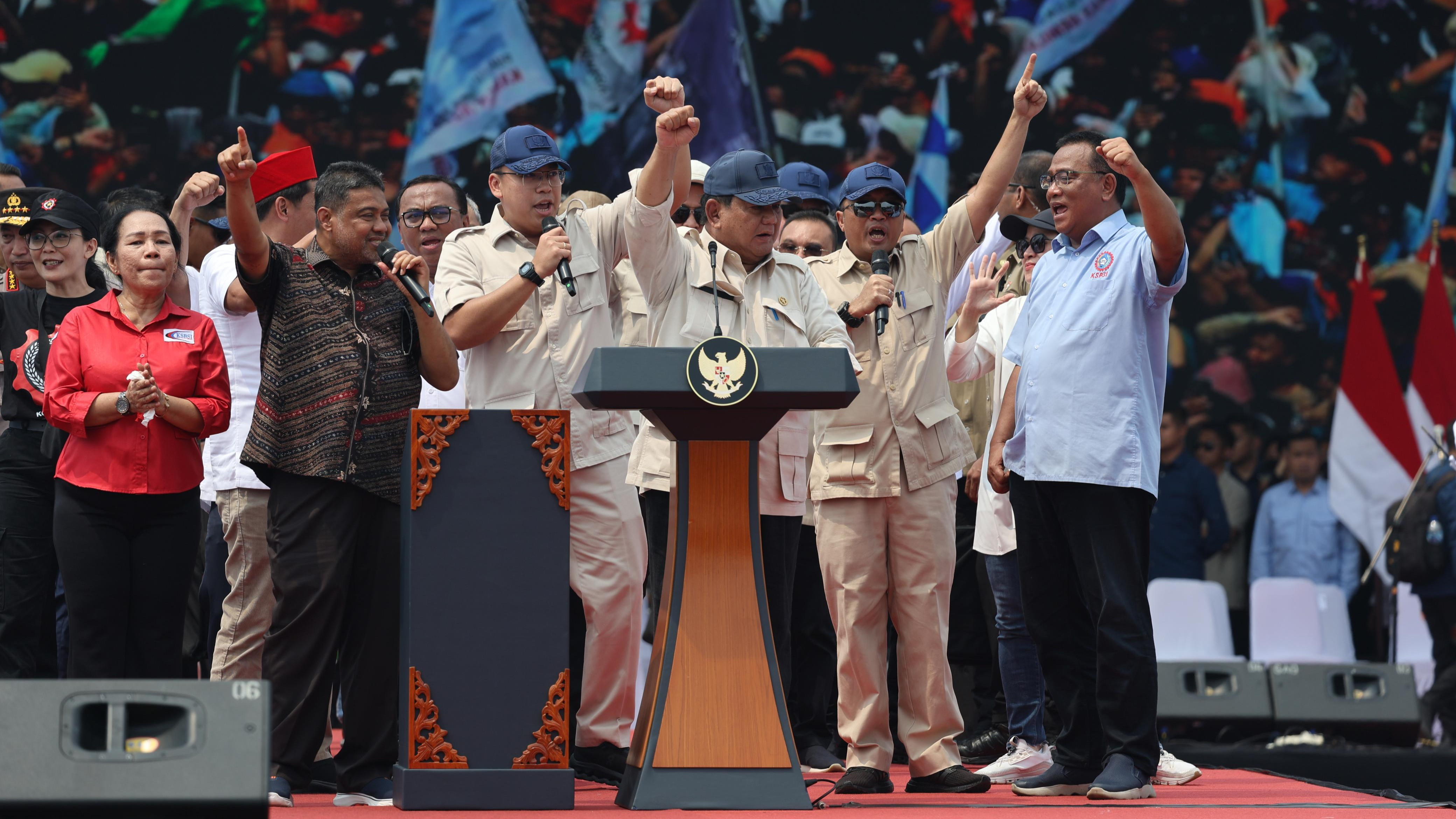 Respons KPK soal Sikap Prabowo yang Serukan RUU Perampasan Aset di Hadapan Buruh, Kini DPR Didesak!
            - galeri foto