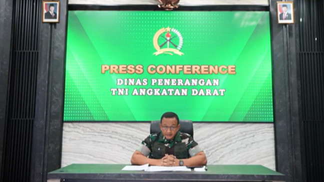 Kepala Dinas Penerangan Angkatan Darat (Kadispenad) Brigjen TNI Wahyu Yudhayana.