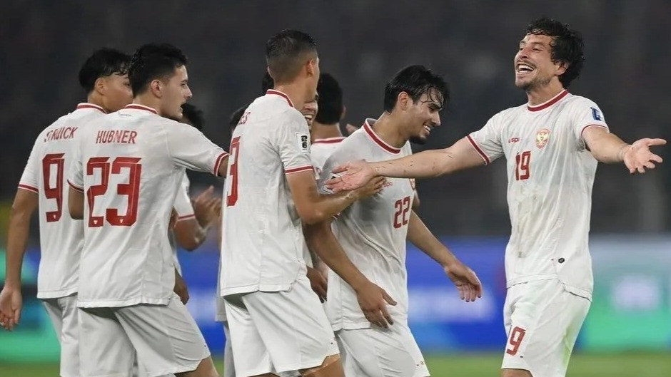 Thom Haye dan sejumlah pemain diaspora Timnas Indonesia