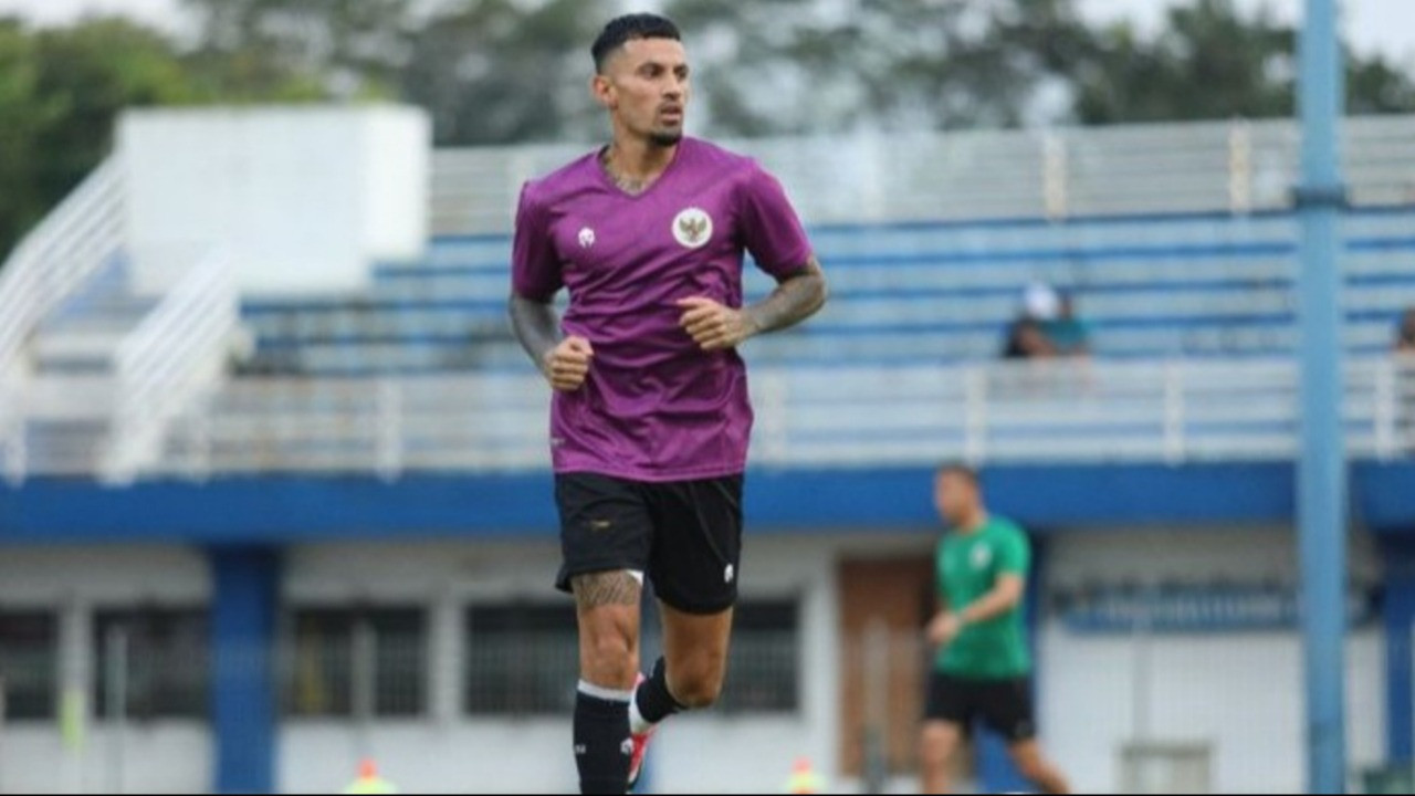 Pemain Borneo FC, Stefano Lilipaly saat di Timnas Indonesia