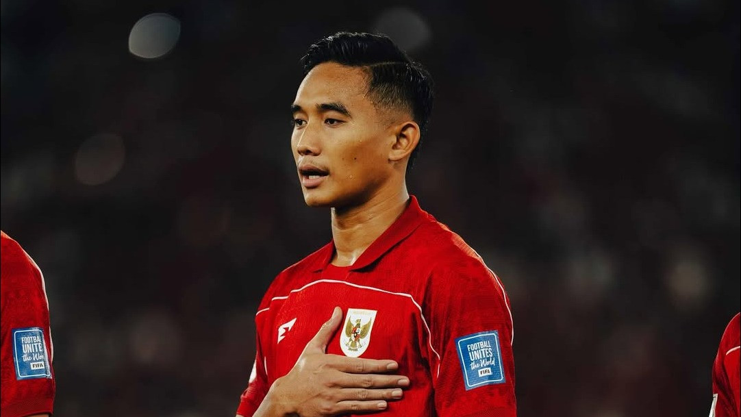 Pemain Timnas Indonesia Rizky Ridho