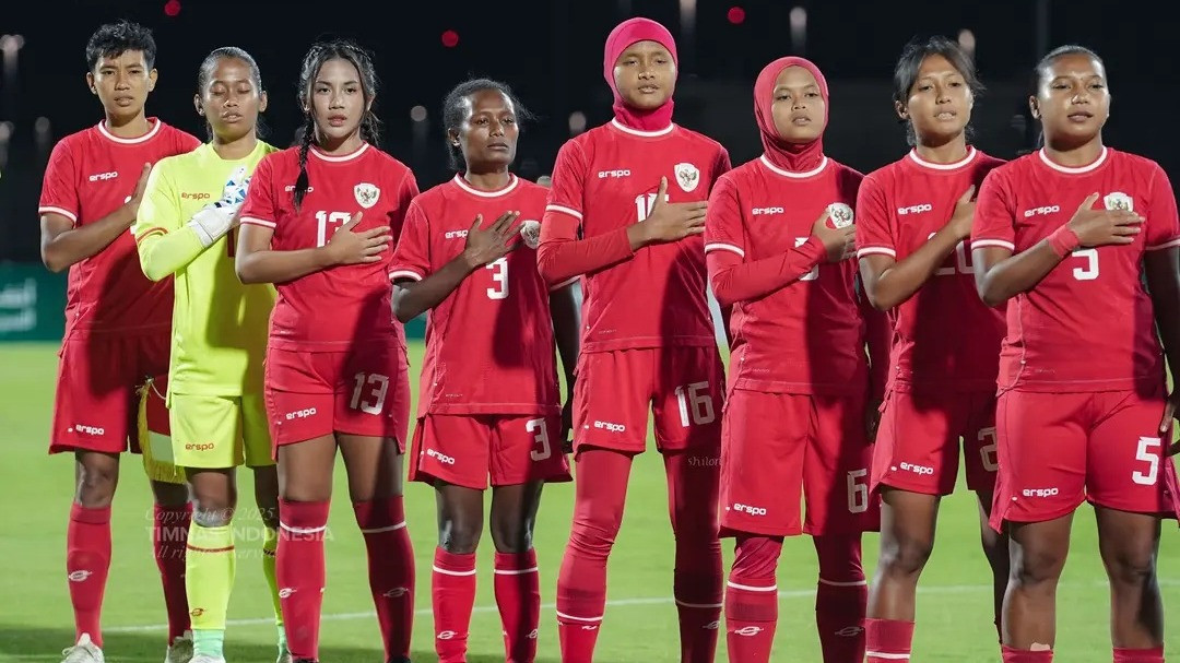Timnas Putri Indonesia tahan Yordania 1-1
