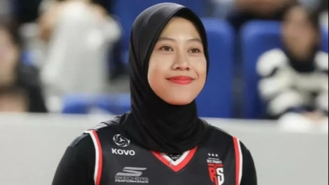 Megawati Hangestri saat Berseragam Red Sparks