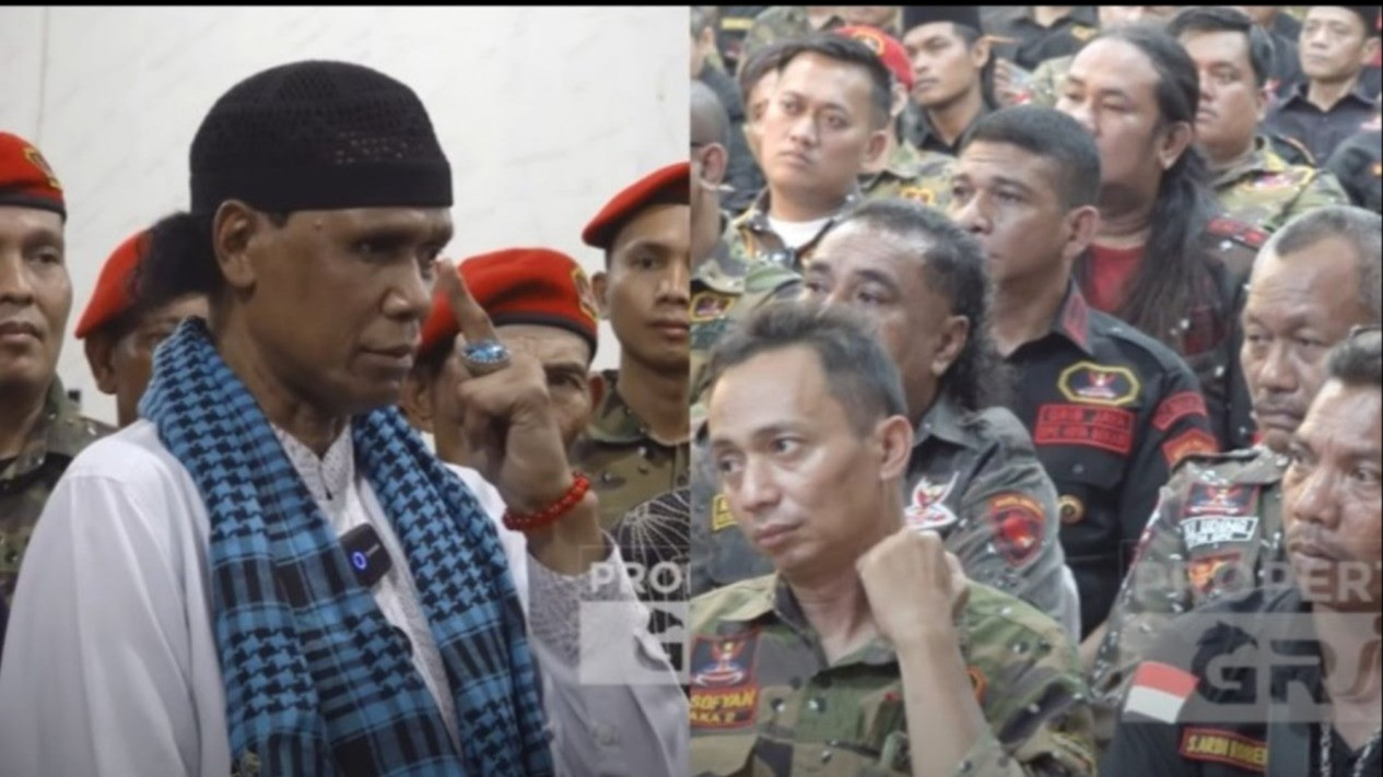 Ketua Umum GRIB Jaya, Hercules.