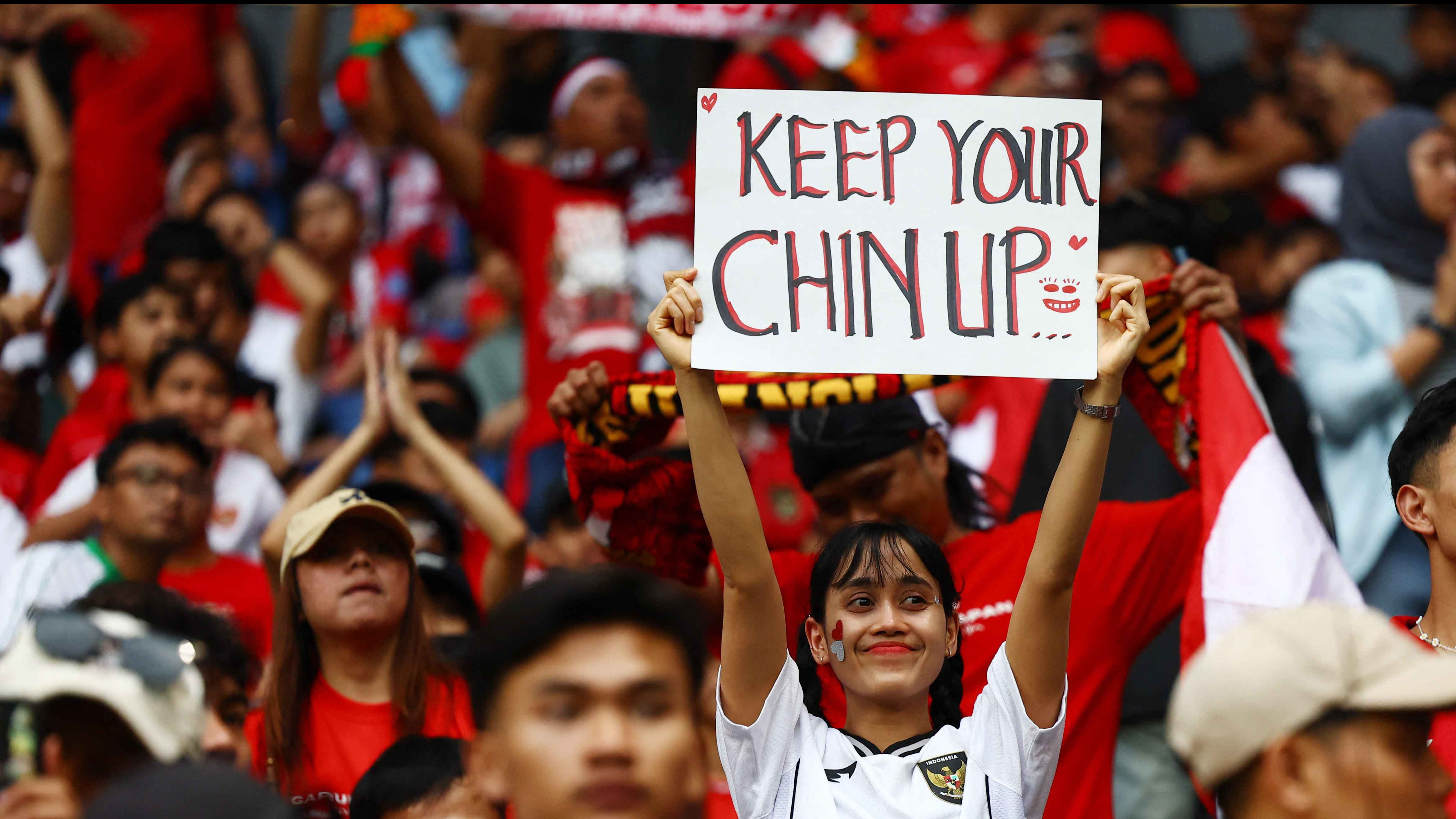 Suporter Timnas Indonesia