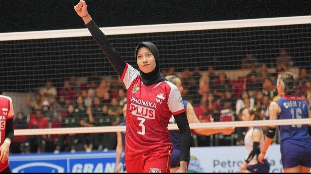 Megawati Hangestri di Timnas Voli Putri Indonesia