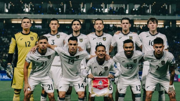 Pemain Timnas Indonesia di Laga Kontra Jepang