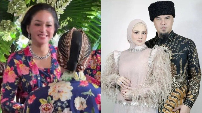 Maia Estianty di hadapan Al Ghazali & Mulan Jameela bersama Ahmad Dhani