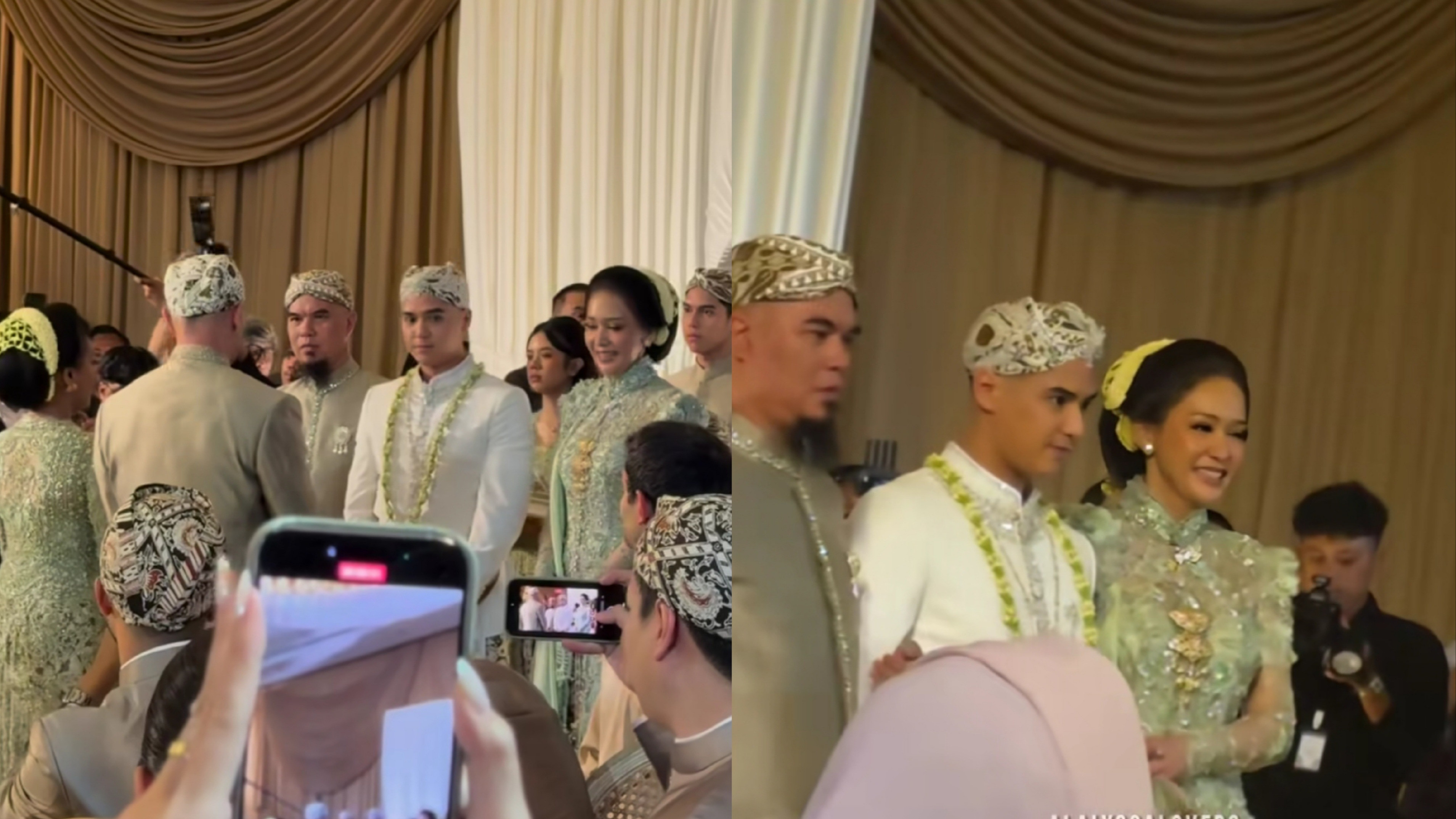 Momen pernikahan Al Ghazali