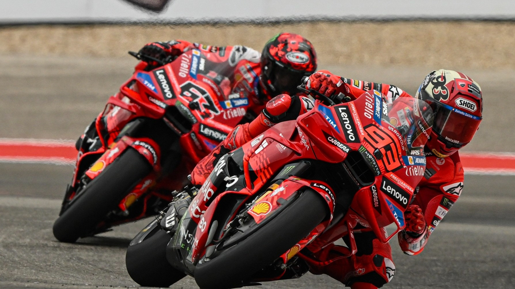 Marc Marquez dan Francesco Bagnaia