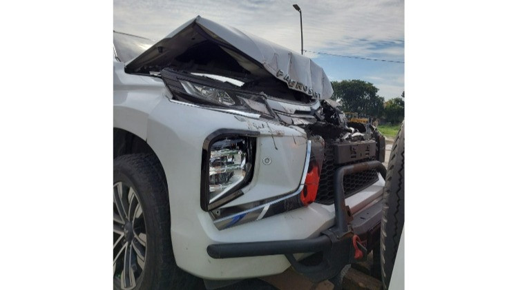 Kecelakaan beruntun terjadi di Jalan Tol HK KM 67 A arah Semper menuju Tanjung Priok pada Senin pagi (30/6/2025)  pukul 09.00 WIB.