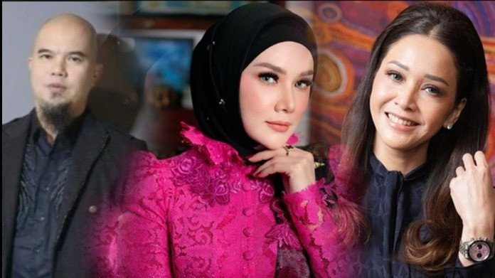 Mulan Jameela, Ahmad Dhani dan Maia Estianty