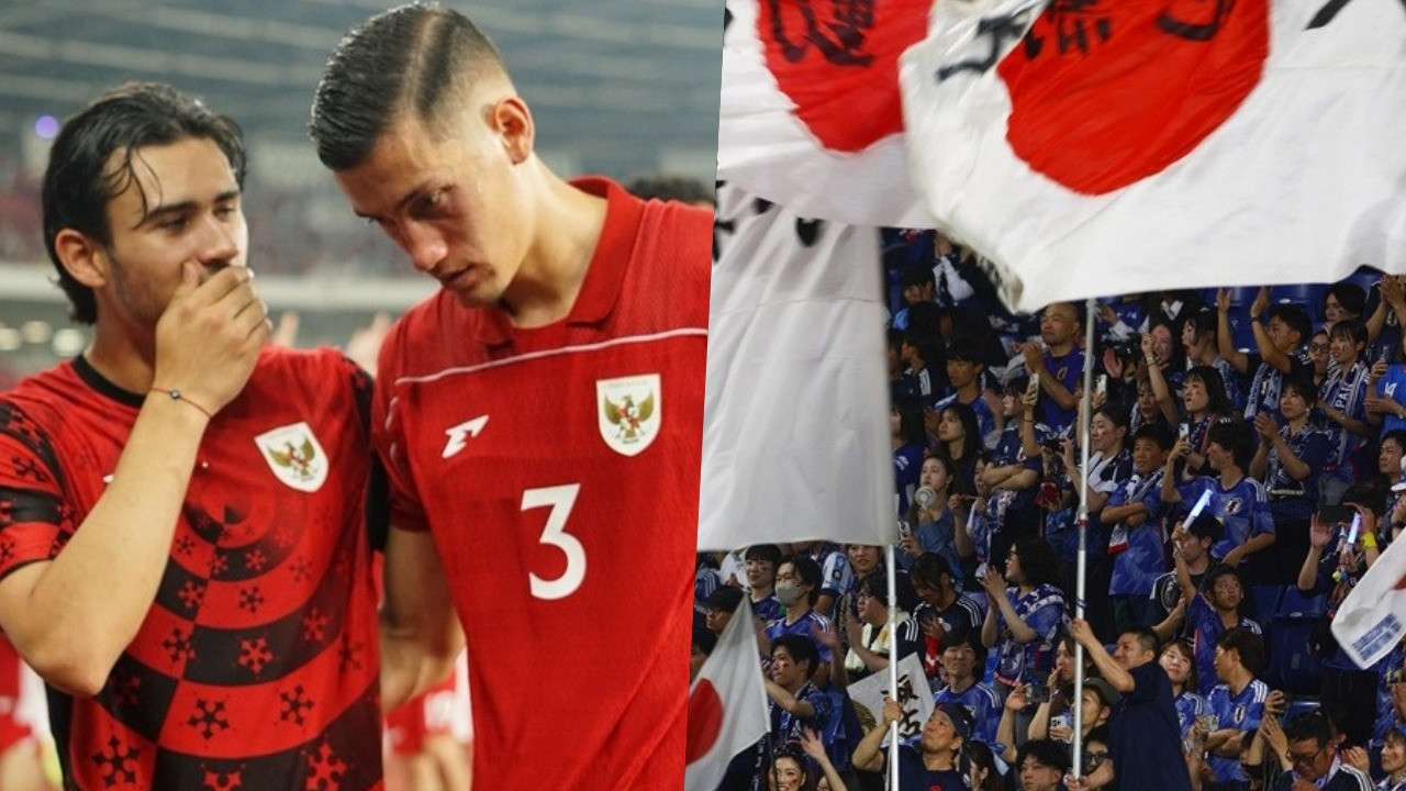 Nathan Tjoe-A-On dan Jay Idzes, salah dua pemain naturalisasi Timnas Indonesia | Suporter Timnas Jepang